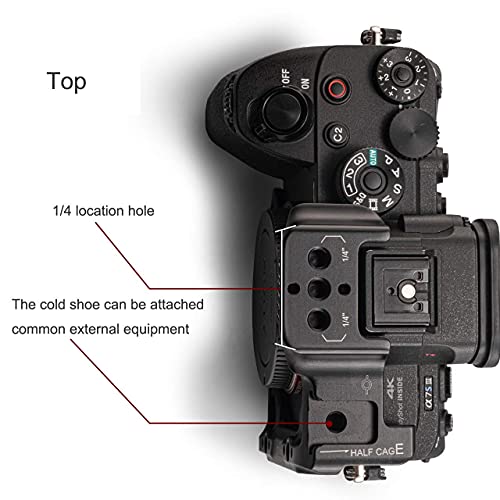 Black - TILTA TA-T18-B-B Half Camera Cage + Top