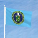 Double Sided Flag of the United States Secretary of Energy Flags 3x5 Outdoor Banner With 2 Brass Grommets Flag House Yard Farmhouse Decoration Flags for Outside