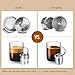 MG Coffee Stainless Steel Refillable Coffee Pods Metal Crema Reusable Capsules Permanent Coffee Pod Holder Compatible for X7.1 X8 X9 Y3 Y 1.1 Y5 Series Original Line Machines (silver capsule/Tamper)