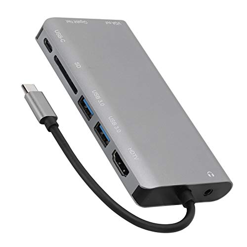 Docking Station di Tipo C 8 in 1, Convertitore Hub...
