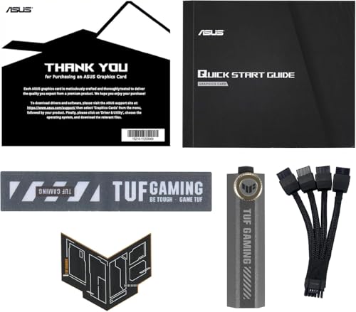 Image of ASUS TUF Gaming GeForce RTX 5090 32GB GDDR7 Gaming Graphics Card (Nvidia GeForce RTX5090, 3.6 Slot Design, PCIe 5.0, 2X HDMI 2.1b, 3X DisplayPort 2.1a, TUF-RTX5090-32G-GAMING)