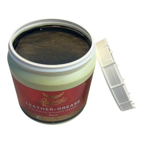 Graisse noire pour le cuir Rapide 1000ml soin nourrissant et protecteur universel