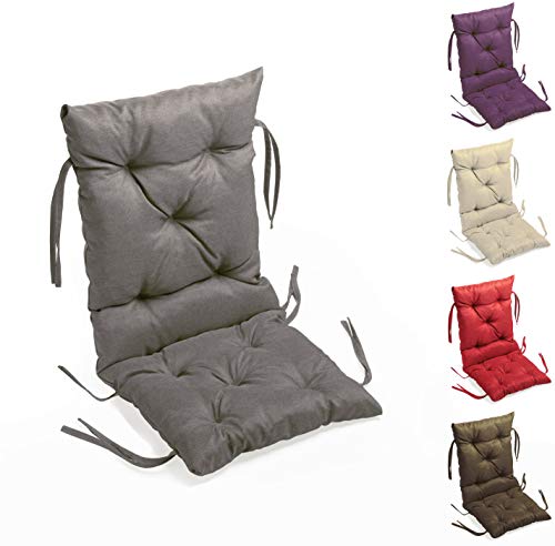 sunnypillow Coussin pour Banc de Jardin 50 x 50 x 50 cm - Matelas Exterieur, Interieur - Coussins Assise & Dossier Souples - Confortable Coussins pour...