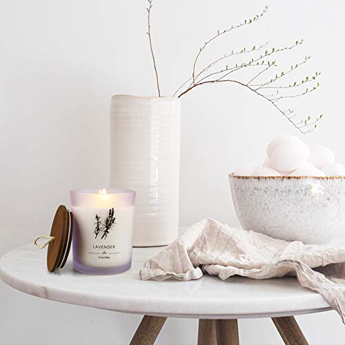 image for TOFU Scented Candle Set 3 Pieces, Candle for Woman 6.4 Ounces 30 Hours
