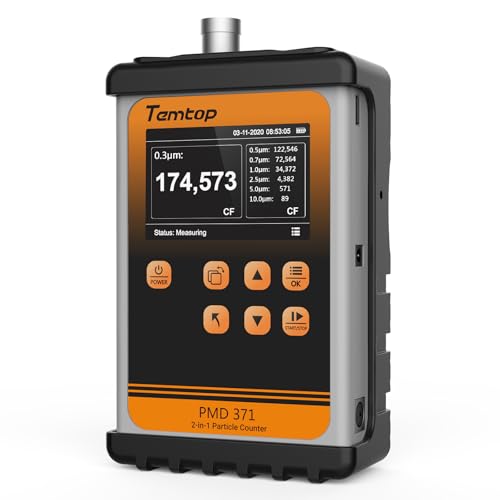 Temtop PMD371 Portable Particle Counter for Environments