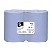 Produktbild 2x Putzrollen 38 x 36cm Papier-Rolle blau Putzpapier 1000 Blatt 412024