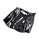 WUUDOA Katzenmaske Sexy, Latex Fetisch Maske, Cat Mask, Halloween Kostüm Damen, Catwoman Cosplay für Karneval
