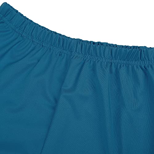 Eosiedur Workout Sets Two Piece Outfits For Women Long Sleeve Crop High Waist Sport Leggings Sweatsuits Tracksuits Lack Blue Small #TOP3