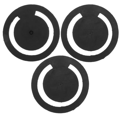 FOMIYES 3 Sellos Redondos de Goma para Bomba de Pozo de Agua, Accesorios para Mantenimiento Alta Eficiencia de Sellado, Ideales para Reparaciones en Zonas Campestres y Bombas Manuales