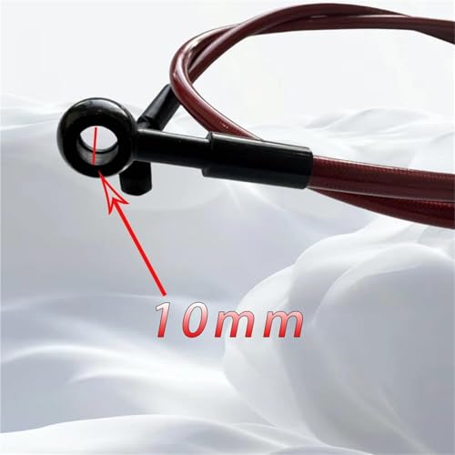 Conduite de frein tressée moto 250cm anti dilatation pour réparer la perte de pression