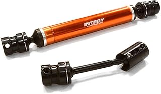 Integy RC Model C26502ORANGE Billet Machined Center Drive Shafts for Vaterra Twin Hammers 1.9 Rock Racer