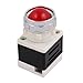 Aexit Red LED Lighting fixtures and controls Signal Indicator Light Pilot Lamp AD66A-25/40-1G AC 220V