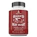 Ancestral Supplements Grass Fed Beef Heart (Desiccated) - Natural CoQ10, Supports Heart, Mitochondrial and Blood Pressure Health (180 Capsules)