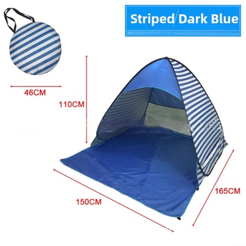 Refugio solar para camping y picnic familiar en espacios exteriores con toldo portátil ligero 6