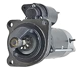 RAREELECTRICAL Starter Motor Compatible with Case Jx70u Jx80u Jx90u Jx1095n New Holland 4230 4330V