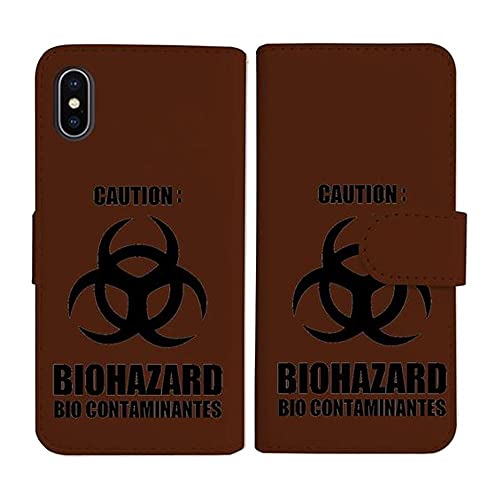 sslink Galaxy S26 Ultra 5G �Ή� �蒠�^ �u���E�� �P�[�X �o�C�I�n�U�[�h BIOHAZARD �u���b�N ���S �_�C�A���[�^�C�v ���J�� �J�[�h���[ �t���b�v �J�o�[