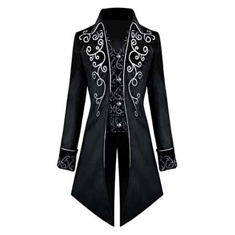 KGIHPC Steampunk - Chaqueta de cola vintage para hombre Cover