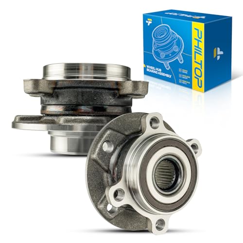 Image of PHILTOP 513444 Front and Rear Wheel Hub Assembly Fit for 2017-2022 Jeep Compass, Jeep Renegade 2015-2021, Fiat 500X 2016-2020 Wheel Hub Bearings 2pcs