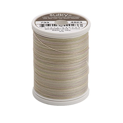 Hilo Sulky Blendables 30 wt 500 yd Natural Taupe miniatura 1
