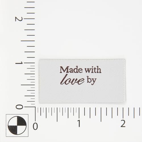 Iron-On Woven Labels, 12 Piece