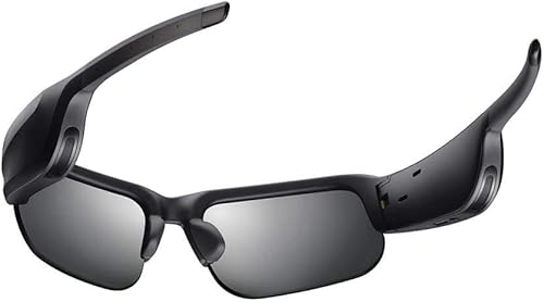 Bose Frames Tempo - Gafas de sol deportivas de audio con lentes polarizadas y conectividad Bluetooth, color negro