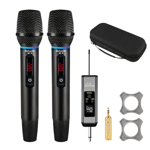 Microphone de karaoké sans fil UHF pour animer vos soirées et chanter en liberté