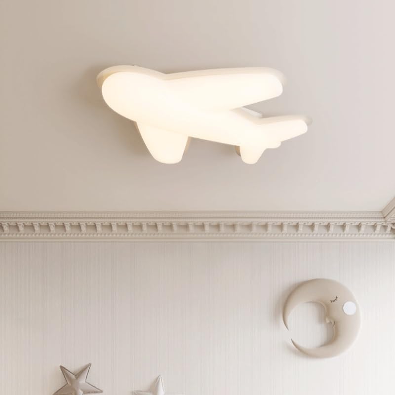 Plafonnier avion LED 40W réglable en PE pour chambre d'enfant - 2