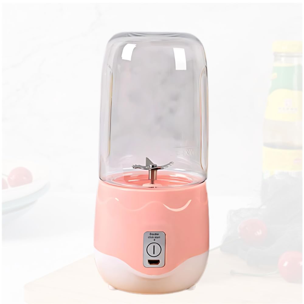 Drumstone (𝟏𝟕 𝐲𝐞𝐚𝐫𝐬 𝐰𝐚𝐫𝐫𝐚𝐧𝐭𝐲) USB Juicer Portable Blender with 4 Sharp Blades – Small Personal Blender for Smoothies, Juice & Shakes – Travel Use and Easy Charging-image-29