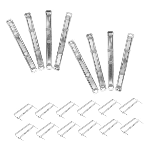 HOODANCOS 45セット 属装?? 丈夫な二穴ペーパークランプ 滑らかな表面仕上げ 安定したグリップ設計 書類整理用ファイルオーガナイザー 事務