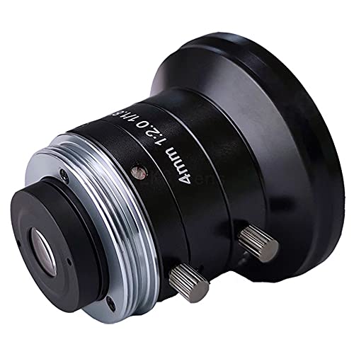 Cámara industrial C-Mount 5MP con lente fijo FA 4mm - Fernando Cortés