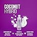 LubeLife Coconut Hybrid Lube –Water & Coconut Oil Personal Lubricant – Smooth, Skin-Safe Formula with Easy Clean for Privacy & Toys, 8 Fl Oz
