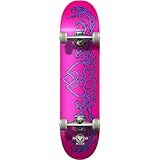 The Heart Supply Bam Margera Bamily Pink/Purple Complete Skateboard - 7.75' x 31.5'