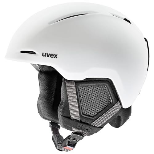 Casco de esquí uvex Monte LT blanco mate ajustable en talla 51-55 cm