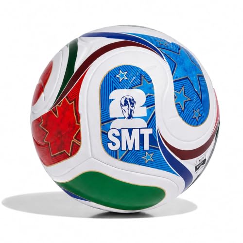 Image of SMT World Cup 2026 NEW Hand Stitched Football Size -5 (Pack of 1) (New latested Football)