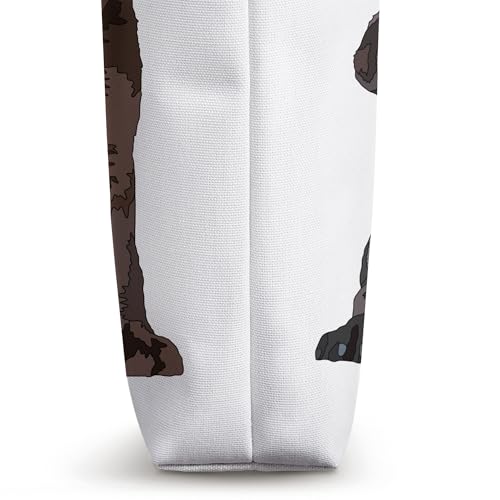 Bolsa Tote Chocolate Lab Lover Brown Labrador Retriever miniatura 3