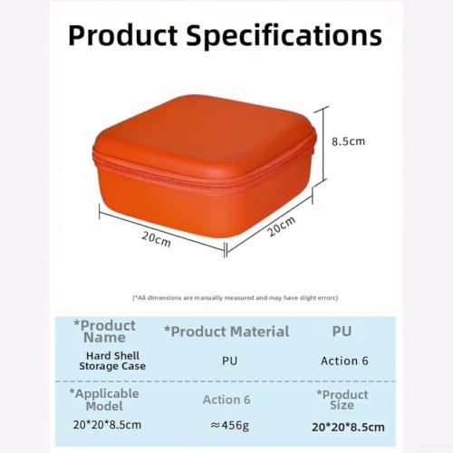 Funda de transporte compacta de EVA para Osmo Action 6 resistente 2