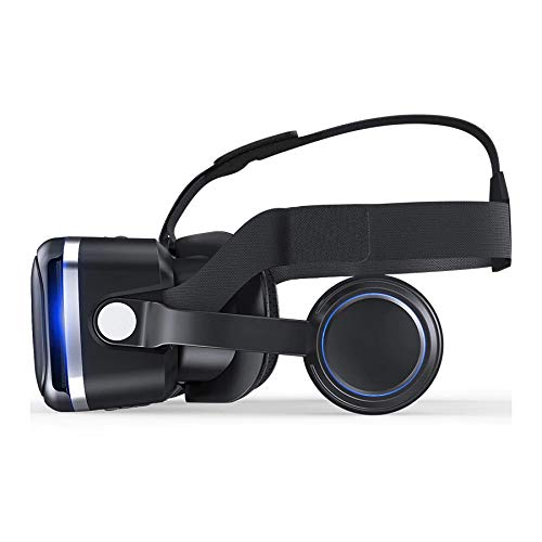 VR SHINECON Original 6.0 VR fone de Ouvido Versão Realidade Virtual Óculos Estéreo Fones De Ouvido Ó
