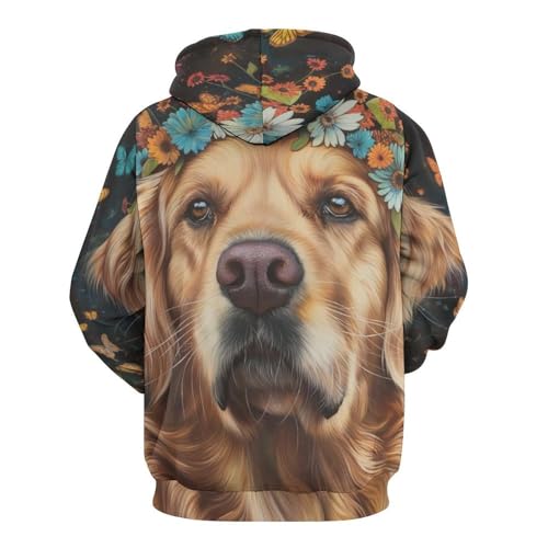 Pullover Chien Papillon Fleur le cadeau idéal pour les amoureux d'animaux