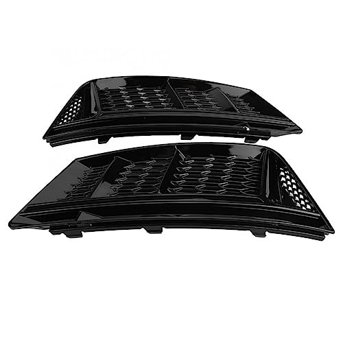 FGBQKP(小さな店) オートスタイリングアクセサリーアウディ A4 B9 2017 2018 2019 車のフロントバンパーフォグライトグリルフォグライトランプシェード