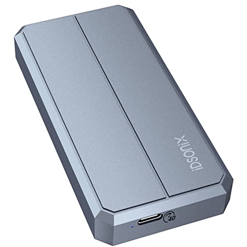 Caja Externa iDsonix M.2 NVMe SSD 40Gbps Aluminio miniatura 1
