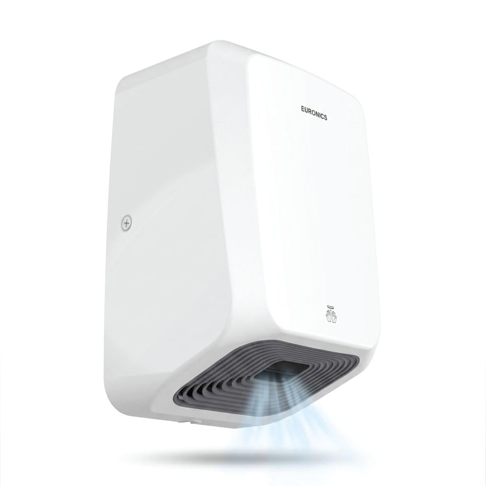 Euronics Automatic Commercial ABS Plastic Hand Dryer | 1200W Touch-Free Sensor Hand Dryer | 100 m/s High-Speed Airflow | Fast Drying | Wall Mounted Electric Hand Dryer for Commercial Washrooms | AIRIS-image-33