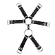 BDSMAGE Sexy Unterwäsche für Mann,Gay Unterwäsche Herren,Festival Rave Outfit Herren,Sissy Dessous Männer,Harness Männer Leder,erotische Dessus,Fetisch Harness Männer Gay (080)
