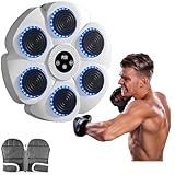 【Innovative Fusion von Musik und Training】 Unser Musikbox-Ziel integriert Musikrhythmus mit Boxübungen, mit dynamischen Kontrollleuchten, die synchron mit dem Beat blinken. Dies hilft Benutzern, ihre Angriffsrichtung, Timing, Genauigkeit, Reaktionsgeschwindigkeit und allgemeine Freude am Training zu verbessern.