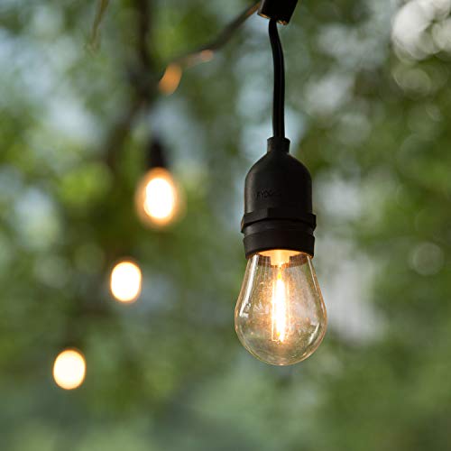 Bort Led S14 Replacement Light Bulbs, Shatterproof Outdoor String Light Bulbs, 1 Watt To Replace 11Watts Incandescent Bulb, E26 Regular Medium Screw Base, 2200K Warm White, Non-Dimmable (15 Pack) #TOP3
