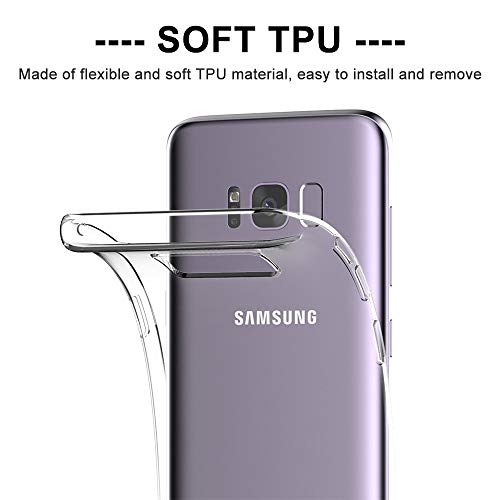 DOSMUNG Custodia per Samsung Galaxy S8,Trasparente...