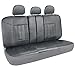Leader Accessories General Low Back Seat Cover Combo Pack Grey