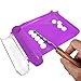 Medarchitect Right Hand Pill Counting Tray with Spatula (Purple - Wood Handle)