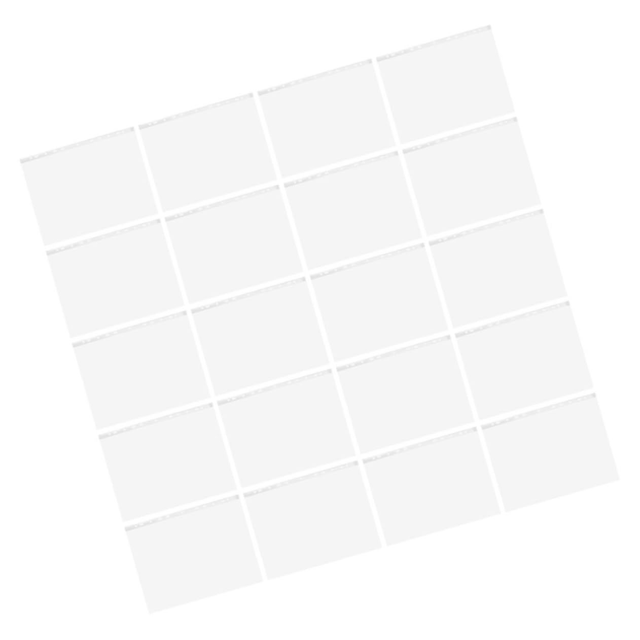 BRIGHTFUFU 100pcs Race Bib Running Bib Bags Bib Clips for Runners Running Bib Clips Running Bib Holder Number Bib Display Clear Number Bib Holder Runners Bib Holder Clear Bag Transparent PVC