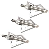 Allen Company Power Point Three Blade Broadhead, 100 Grain (3-Pack)