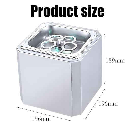 Máquina enfriadora de vidrio instantánea, 8-10 segundos de enfriamiento con luz LED, perfecta para vino, cóctel, champán y bebidas mixtas en bares y restaurantes